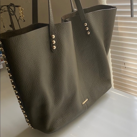 Rebecca minkoff navy green shoulder bag - Picture 4 of 8